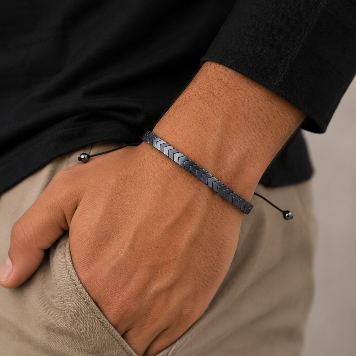 Phantom Chevron Bracelet,