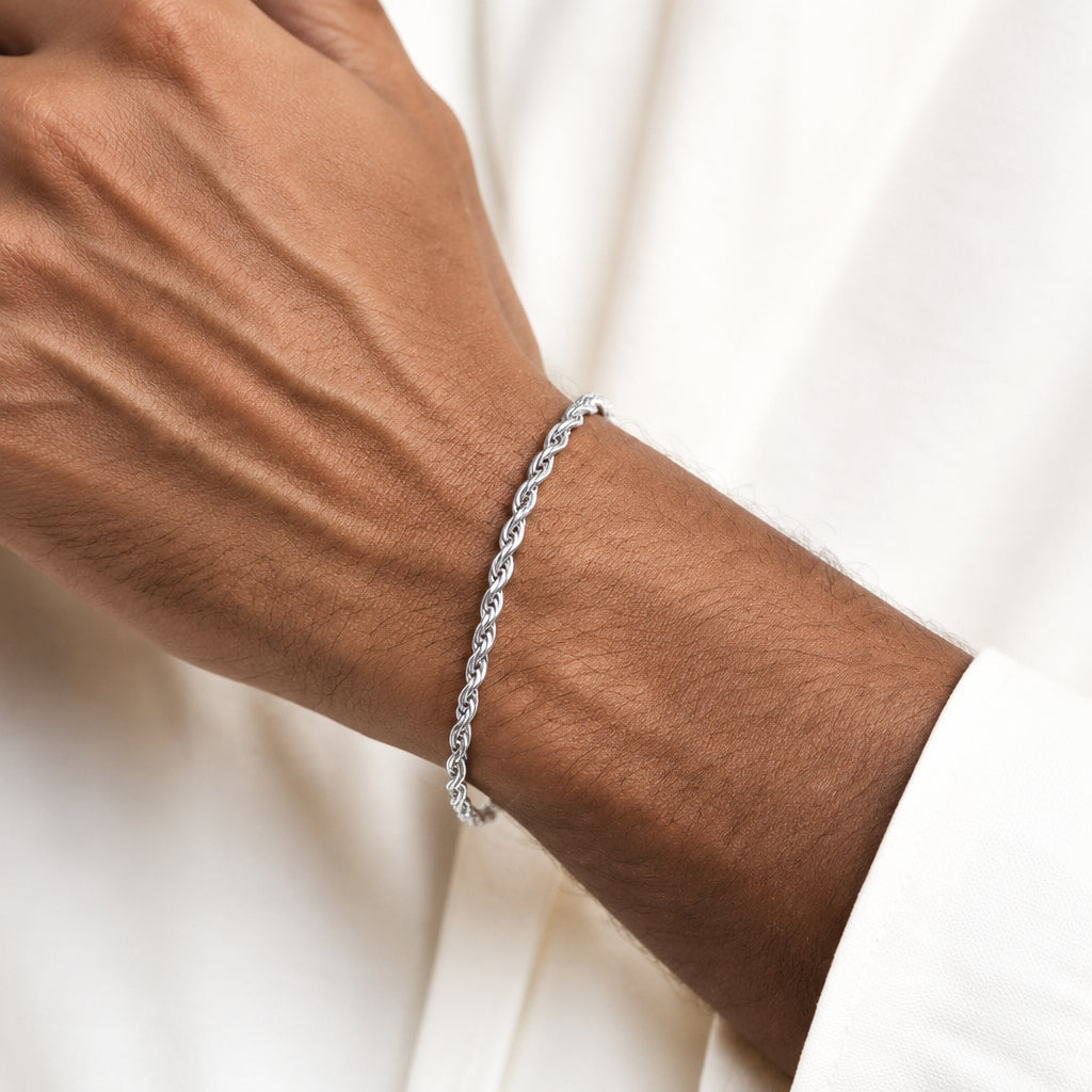 Rope Chain & Bracelet Set
